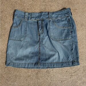 SO, Classic, Blue Denim, Mini Skirt, Size 9